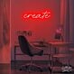Create Lianev Collection Neon Sign inspires creativity in any space