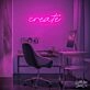 Create Lianev Collection Neon Sign inspires creativity in any space