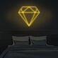 Diamond Neon Sign adds sparkle to elegant decor
