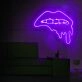 Dripping Lips Neon Sign for bold and edgy spaces