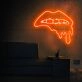 Dripping Lips Neon Sign for bold and edgy spaces