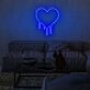Dripping Love Neon Sign for romantic and artistic settings