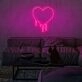 Dripping Love Neon Sign for romantic and artistic settings