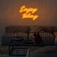 Enjoy Today Neon Sign for uplifting and positive spaces