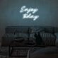 Enjoy Today Neon Sign for uplifting and positive spaces
