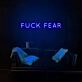 Fck Fear Neon Sign adds a bold statement to any room