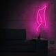Female Silhouette Neon Sign perfect for art lovers