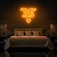 Follow Your Heart Neon Sign for romantic and encouraging settings