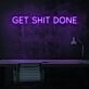 Get Sht Done Neon Sign ideal for a productive office environment