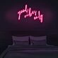 Good Vibes Only Neon Sign adds positivity to any room