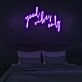 Good Vibes Only Neon Sign adds positivity to any room
