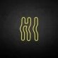 Hello' neon sign