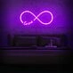 Infinity Love Neon Sign for romantic and everlasting love decor