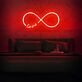 Infinity Love Neon Sign for romantic and everlasting love decor