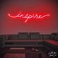 Inspire Lianev Collection Neon Sign for creative and motivational spaces