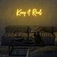 Keep It Real Neon Sign for authentic and honest spaces