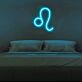 Leo Horoscope Neon Sign V2 for zodiac-themed decor