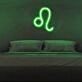 Leo Horoscope Neon Sign V2 for zodiac-themed decor