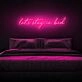 Lets Stay In Bed Neon Sign perfect for cozy bedrooms