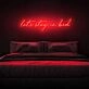 Lets Stay In Bed Neon Sign perfect for cozy bedrooms