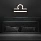 Libra Horoscope Neon Sign for zodiac lovers