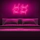 Look Great Feel Great Neon Sign perfect for beauty studios