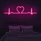 Love Beat Neon Sign for romantic and loving settings
