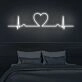 Love Beat Neon Sign for romantic and loving settings