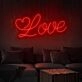 Love Neon Sign for any love-themed space