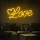 Love Neon Sign for any love-themed space
