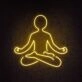 Meditate Neon Sign perfect for yoga and meditation rooms