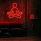 Meditate Neon Sign perfect for yoga and meditation rooms