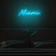 Miami Neon Sign adds a tropical vibe to any room
