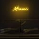 Miami Neon Sign adds a tropical vibe to any room