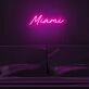 Miami Neon Sign adds a tropical vibe to any room