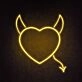Naughty Love Neon Sign for bold and playful settings