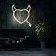 Naughty Love Neon Sign for bold and playful settings