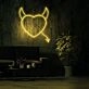 Naughty Love Neon Sign for bold and playful settings