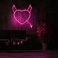 Naughty Love Neon Sign for bold and playful settings