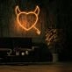 Naughty Love Neon Sign for bold and playful settings