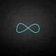 'Infinity' neon sign
