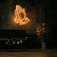Praying Hands Neon Sign perfect for spiritual and peaceful spaces