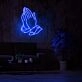 Praying Hands Neon Sign perfect for spiritual and peaceful spaces