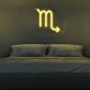 Scorpio Horoscope Neon Sign for zodiac lovers