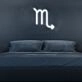 Scorpio Horoscope Neon Sign for zodiac lovers