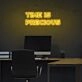 Time Is Precious Neon Sign for mindful and motivational spaces