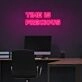Time Is Precious Neon Sign for mindful and motivational spaces
