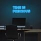 Time Is Precious Neon Sign for mindful and motivational spaces
