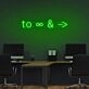 To Infinity And Beyond Neon Sign for fans of space and adventure