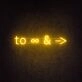 To Infinity And Beyond Neon Sign for fans of space and adventure